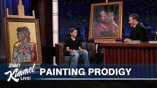 12-Year-Old Artist Andres Valencia on His Inspirations & Selling His Paintings for a LOT of Money