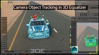 Camera Object Tracking in 3D Equalizer | Object Tracking in 3D Equalizer