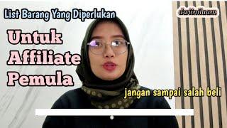 AFFILIATE PEMULA HARUS PUNYA ALAT INI - MINIM BUDGET TAPI UNTUNG BANYAK