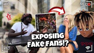 EXPOSING FAKE JUICE WRLD FANS!? (PART 13) CAN JUICE WRLD FANS FINISH HIS LYRICS?! PUBLIC INTERVIEW