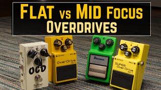 How To Choose - Flat or Mid Focus Overdrive Pedals