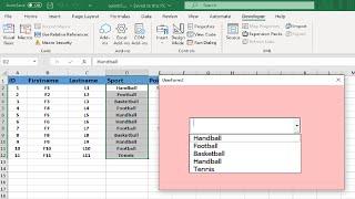 How to populate a combobox  Without duplicate Values in Excel VBA
