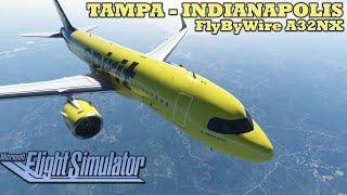 A32NX Full Flight | KTPA - KIND | Microsoft Flight Simulator 2020