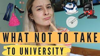 Moving into Uni Halls in 2020? University Packing Tips for Freshers - What You DON'T Need to Take