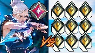1 Immortal VS 9 Radiant Players! - (Insane Game)
