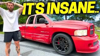 I DODGE DEMON SWAPPED MY SRT10 TRUCK & IT'S CRAZY FAST!