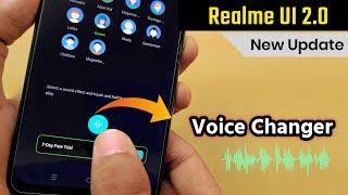 Realme UI 2.0 OFFICIAL " Voice Changer "  - realme Game Space VOICE CHANGER update & new features