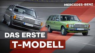 W123 T-Model & AMG on the test track | Mercedes Benz W 123