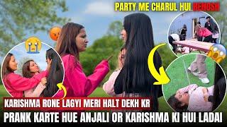 Behoshi prank on karishma prank ke sath ladai bhi hogyi #youtube #prank