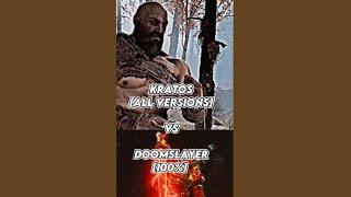 Kratos (versions) vs Doomslayer (100%)