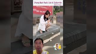 Cewek Cantik  Jongkok Pinggir Jalan #shortvideo #shortsviral #shortsfeed #shortsyoutube #shortvideos