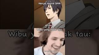 Hanya murid SMA yang pendiam  #shorts #anime #gaminganimetv