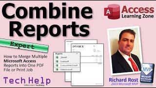 How to Merge Multiple Microsoft Access Reports into One PDF File or Print Job