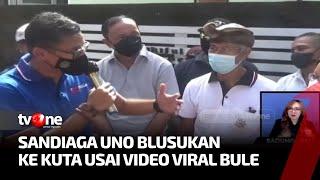 Respon Video Viral Bule di Bali, Sandiaga Uno Berdialog Dengan Pedagang | Kabar Pagi tvOne