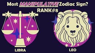 Most MANIPULATIVE Zodiac Sign Rank 8 | Zodiac Talks