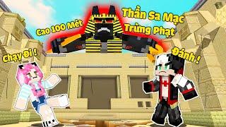 MỀU 24 GIỜ KHÁM PHÁ NGÔI ĐỀN THẦN SET AI CẬP TRONG MINECRAFT*REDHOOD TRỞ THÀNH NÔ LỆ CỦA THẦN SA MẠC