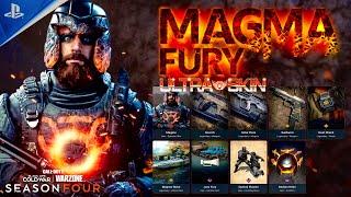 This SKIN is REACTIVE! Magma Fury ULTRA Skin | Knight Operator | Black Ops Cold War & Warzone