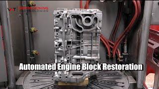 Automated Engine Block Restoration- Vapor Honing Technologies