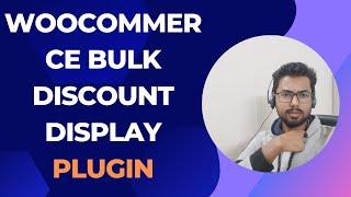 Woocommerce Bulk Discount Display Plugin