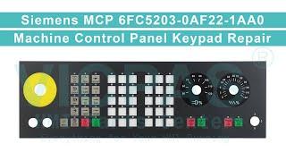 Sinumerik 840D 6FC5203-0AF22-1AA0 Membrane Keypad