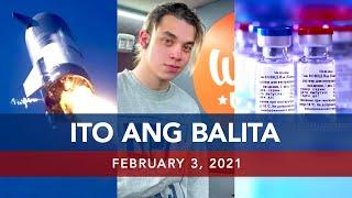 UNTV: Ito Ang Balita | February 3, 2021