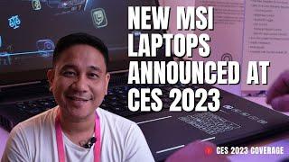 MSI announced new laptops at CES 2023! | Laptop Refreshes, MSI Katana, MSI Sword, MSI Cyborg