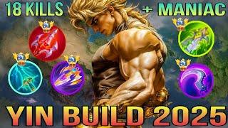 Yin New Build 2025!! This Build Yin Got Maniac This Build 100% Auto Win️