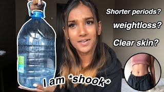 I drank a GALLON of WATER Everyday for a Week... & here's what happened!