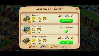 Upgrading Basic Factories to Reduce time in my Town