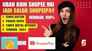 CARA UBAH KOIN SHOPEE KE SHOPEEPAY TERBARU 2024 || CONVERT KOIN SHOPEE JADI SHOPEEPAY TERBARU 2024