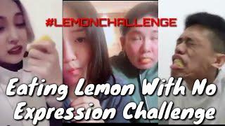 FUNNY | EATING LEMON WITH NO EXPRESSION CHALLENGE