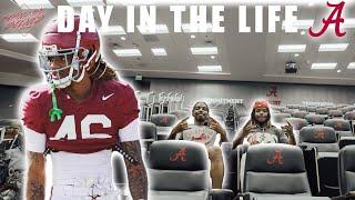 Day In The Life Of a D1 Athlete | Delo Davis At University Of Alabama