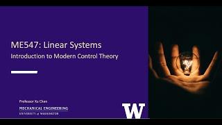 Linear Systems: 1-The power of controls and common terminologies