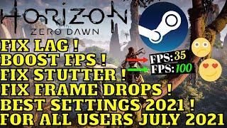 Horizon Zero Dawn - How to Fix FPS Drop and Increase Performance On Any PC July (2021)