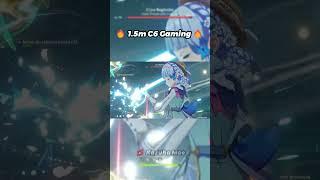 C6 GAMING 1.5M Damage Cr: Micstryfe  #shorts #genshinimpact