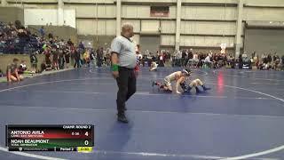 Middle School 114 Noah Beaumont Total Domination Vs Antonio Avila Camel Kids Wrestling