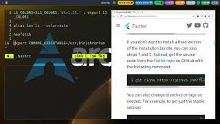 How to install flutter on Linux