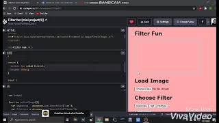 Filter Image using codepen