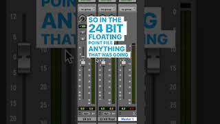 Bouncing at 24 BIT vs 32 BIT FLOAT #mixinglessons #mixingtips #audiomastering #audiomixing