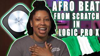 HOW TO MAKE A POP AFRO BEAT FROM SCRATCH IN LOGIC PRO X | BEAT MAKING | LOGIC PRO X