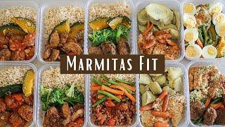 MARMITAS FIT PARA 10 DIAS  | Day Flaubert | dicas, ideias e muito mais