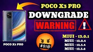 Poco X3 Pro | Downgrade MIUI 13 to MIUI 12.5 or MIUI 12 | BGMI Test After Downgrade | Best MIUI