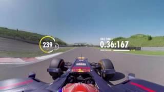 On board with Max Verstappen for a 360 lap of Zandvoort