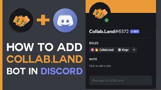 How To Set Up Collab.Land Bot On Discord For NFTs | Tutorial (2024)