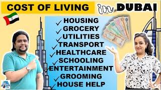 LIFE IN DUBAI | COST OF LIVING IN DUBAI | INDIANS LIVING IN DUBAI #dubaicostofliving