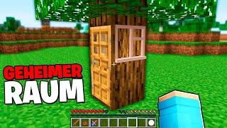 7 Wege um GEHEIME BASIS zu BAUEN in Minecraft