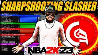 NEW 3 WAY SLASHER Build is DOMINATING The Rec in NBA 2K23
