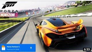 How To Play FORZA HORIZON 5 Game On Android Mobile 100% Real