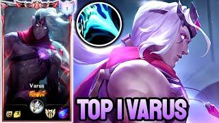 WILD RIFT VARUS - TOP 1 VARUS GAMEPLAY - GRANDMASTER RANKED