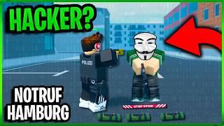 HACKER zerstört MEINE SCHICHT als ZIVIL-POLIZIST?! Ich VERHAFTE IHN!? | Roblox Notruf Hamburg